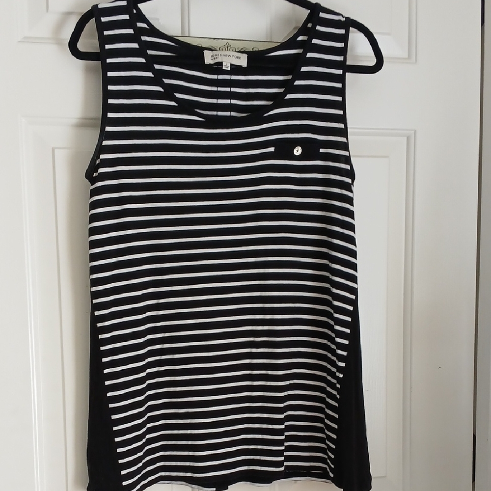 Black & White Striped Tank Top - kate spade